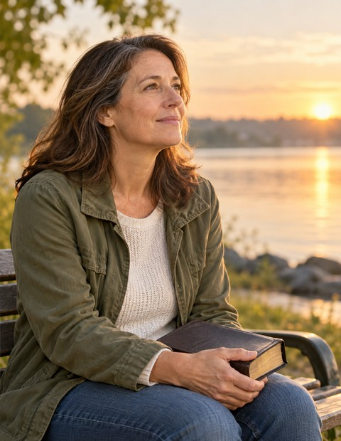 A quiet illustration of hope in Christ